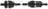 GKN Loebro 306226 CV Axle Assembly - Front Right