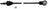 GKN Loebro 306648 CV Axle Assembly - Front Left or Front Right