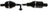 GKN Loebro 306799 CV Axle Assembly - Front Left
