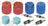 Global Parts 1311575 A/C System Valve Core and Cap Kit