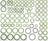 Global Parts 1321258 A/C System O-Ring and Gasket Kit