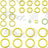 Global Parts 1321401 A/C System O-Ring and Gasket Kit