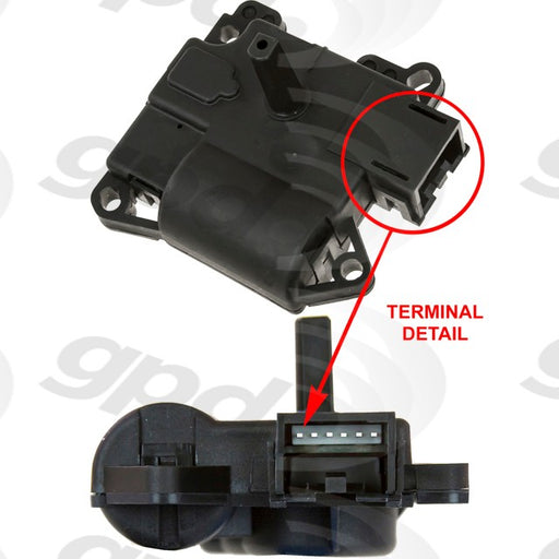 Global Parts 1712311 HVAC Blend Door Actuator