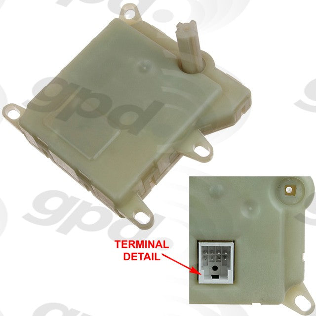 Global Parts 1712317 HVAC Blend Door Actuator
