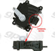 Global Parts 1712322 HVAC Recirculation Door Actuator