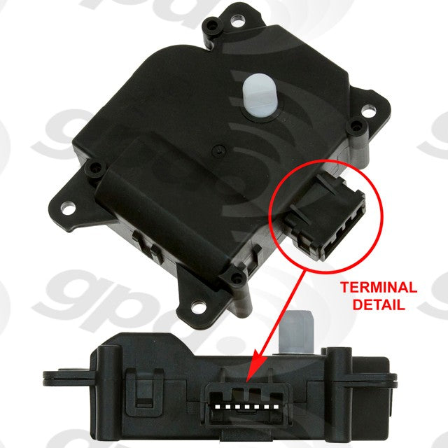 Global Parts 1712324 HVAC Recirculation Door Actuator