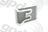 Global Parts 4711905 A/C Evaporator Core - Rear