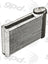 Global Parts 4712148 A/C Evaporator Core - Rear