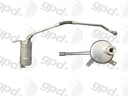 Global Parts 4811614 A/C Accumulator with Hose Assembly