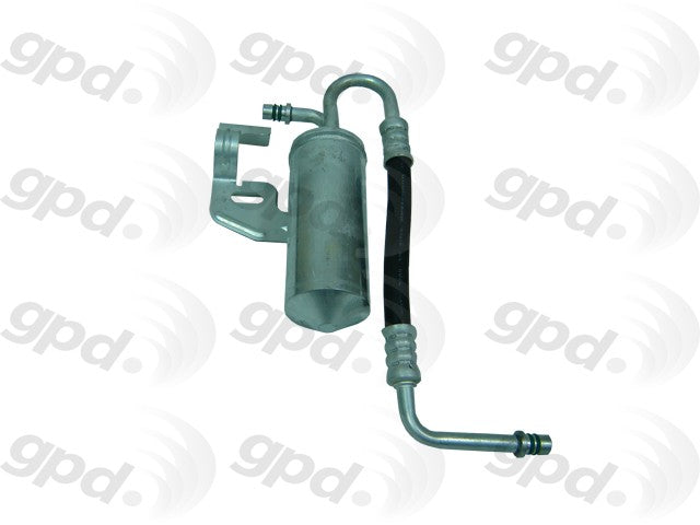 Global Parts 4811691 A/C Accumulator with Hose Assembly