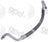 Global Parts 4812014 A/C Refrigerant Suction Hose