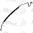 Global Parts 4812840 A/C Refrigerant Suction Hose