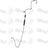Global Parts 4812973 A/C Refrigerant Liquid Hose