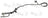 Global Parts 4813125 A/C Refrigerant Liquid Hose