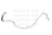 Global Parts 4813157 A/C Refrigerant Liquid Hose