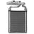 Global Parts 8231664 HVAC Heater Core - Front
