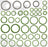 Global Parts 9631859 A/C Compressor Kit