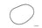 Genuine 0039972548 Differential Cover O-Ring - Rear