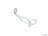 Genuine 012141741 Clutch Fork Retainer Clamp