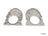 Genuine 1120110208 Engine Crankshaft Cover - Rear