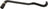 Genuine 17127536235 Engine Coolant Reservoir Hose - Expansion Tank To Radiator