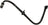 Genuine 1J0612041AB Power Brake Booster Line