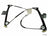 Genuine 2307200446 Window Regulator - Front Right