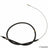 Genuine 3A0609721A Parking Brake Cable