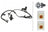 Hella 230040751 ABS Wheel Speed Sensor - Front Right