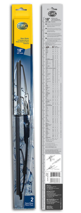 Hella 9XW398114018 Windshield Wiper Blade - Front