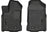 Husky WeatherBeater Floor Mats for 2022 2021 2020 2019 Ford Ranger [Covers Front Row, Black] | 13411