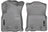 Husky WeatherBeater Floor Mats for 2022 2021 2020 2019 2018 Toyota Tacoma [Covers Front Row, Gray] | 13972