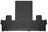 Husky WeatherBeater Floor Mats for Expedition/Navigator [Covers Rear (3rd) Row, Black] | 14311
