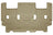 Husky WeatherBeater Floor Mats for Expedition/Navigator [Covers Rear (3rd) Row, Tan] | 14323
