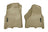 Husky WeatherBeater Floor Mats for Dodge/Ram [Covers Front Row, Tan] | 18003