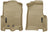 Husky WeatherBeater Floor Mats for Expedition/Navigator [Covers Front Row, Tan] | 18373