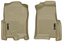 Husky WeatherBeater Floor Mats for Expedition/Navigator [Covers Front Row, Tan] | 18393