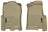 Husky WeatherBeater Floor Mats for Expedition/Navigator [Covers Front Row, Tan] | 18393