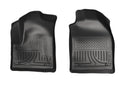 Husky WeatherBeater Floor Mats for 2013 2012 2011 2010 Ford Transit Connect [Covers Front Row, Black] | 18751