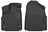 Husky WeatherBeater Floor Mats for 2022 2021 2020 2019 2018 Honda Odyssey [Covers Front Row, Black] | 18801
