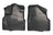 Husky WeatherBeater Floor Mats for 2017 2016 2015 2014 2013 2012 2011 Honda Odyssey [Covers Front Row, Black] | 18881