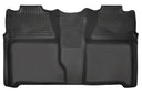 Husky WeatherBeater Floor Mats for Chevrolet/GMC [Covers Rear (2nd) Row, Black] | 19201