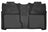 Husky WeatherBeater Floor Mats for Chevrolet/GMC [Covers Rear (2nd) Row, Black] | 19201