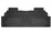 Husky WeatherBeater Floor Mats for Buick/Chevrolet/GMC/Saturn [Covers Rear (2nd) Row, Black] | 19211