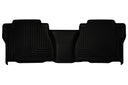 Husky WeatherBeater Floor Mats for 2013 2012 2011 2010 2009 2008 2007 Toyota Tundra [Covers Rear (2nd) Row, Black] | 19591