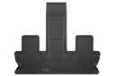 Husky WeatherBeater Floor Mats for 2019 2018 2017 2016 2015 2014 Toyota Highlander [Covers Rear (3rd) Row, Black] | 19601