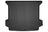 Husky WeatherBeater Floor Mats for 2020 2019 2018 2017 Cadillac XT5 [Covers Cargo (Trunk), Black] | 21151