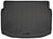 Husky WeatherBeater Floor Mats for 2017 2016 2015 2014 2013 Ford C-Max [Covers Rear (3rd) Row, Black] | 23301