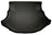 Husky WeatherBeater Floor Mats for 2014 2013 2012 2011 2010 2009 Toyota Venza [Covers Cargo (Trunk), Black] | 25041