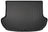 Husky WeatherBeater Floor Mats for 2020 2019 2018 2017 2016 2015 Nissan Murano [Covers Cargo (Trunk), Black] | 28611